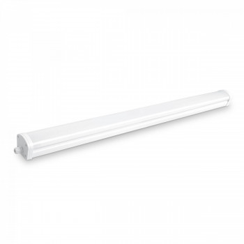 Tehniskais lineārais gaismeklis LED 48W 1200mm, 6000Lm 4000K, IP65 VIDEX VLE-BNW-48124 HERMES (neitrāli balta gaisma) ārtelpu, balts