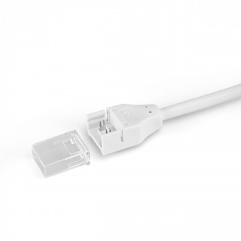 LED strip connector with power cable + end cap VIDEX VL-LST-CB65-FC02 – Full installation kit for immediate strip power supply