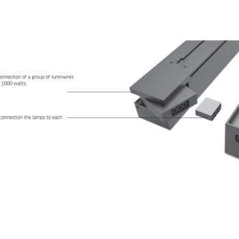 Suspended office LED lamp CCT 40W 5600Lm VIDEX VL-BNL021-4012CB | 1200mm, black – selectable CCT light temperature for workspace