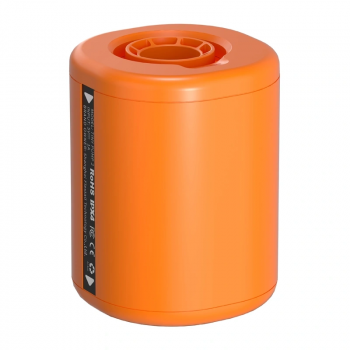Portable rechargeable mini pump Flextail Tiny Pump 2, orange, FLEXTAIL tiny pump 2-O – ultralight travel tool for preparing the sleeping area