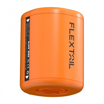 Portable rechargeable mini pump Flextail Tiny Pump 2, orange, FLEXTAIL tiny pump 2-O – ultralight travel tool for preparing the sleeping area