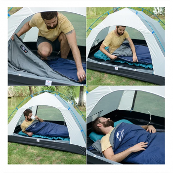 Naturehike LW180 sleeping bag size M (navy blue)