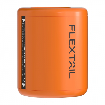 Portable rechargeable mini pump Flextail Tiny Pump 2, orange, FLEXTAIL tiny pump 2-O – ultralight travel tool for preparing the sleeping area