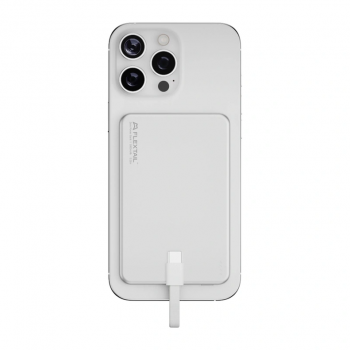 Flextail Zero Power Metal 5000mAh Power Bank (Silver)