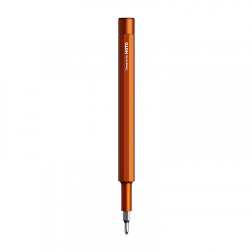 Pocket precision screwdriver and fountain pen 5-in-1 HOTO QWLSD013 (red)