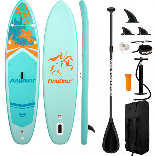 FunWater SUP paddleboard 350 x 86 x 15 cm SUPFW70A (turquoise)