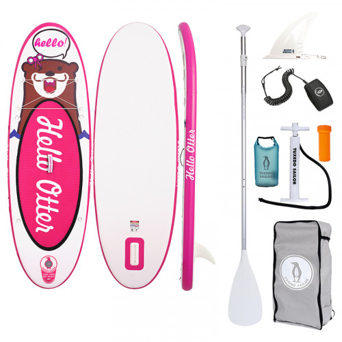 FunWater Tuxedo Sailor Children's SUP Paddle Board 240 × 76 × 10 cm (pink)