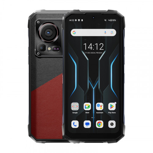 Smartphone HOTWAV Hyper 7 Pro RED - RAM/ROM 16/256GB +SD memory, 6.6'', dual SIM, Android 14, battery 10800 mAh, IP68, flashlight 280lm 