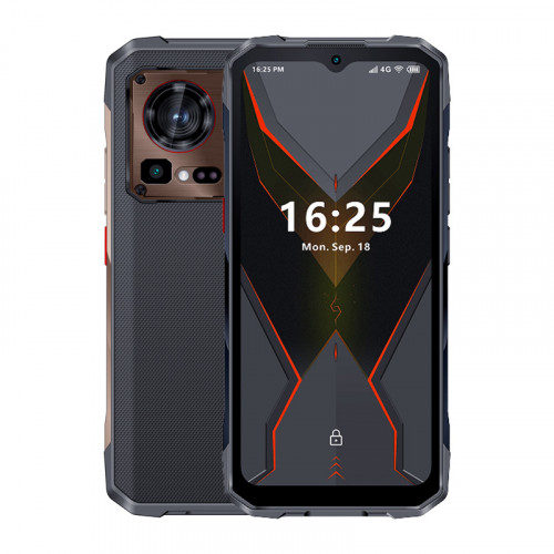 Smartphone HOTWAV Cyber 15 BROWN - RAM/ROM 12/256GB +SD memory, 6.6'', dual SIM, Android 13, + secondary screen: 1.45''