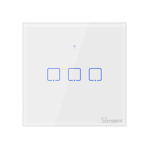 Smart Switch WiFi  Sonoff T0 EU TX (3-channels)