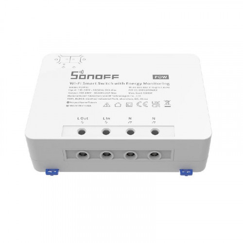 Smart WiFi switch with Energy Monitoring Sonoff POWR3 (25A/5500W)