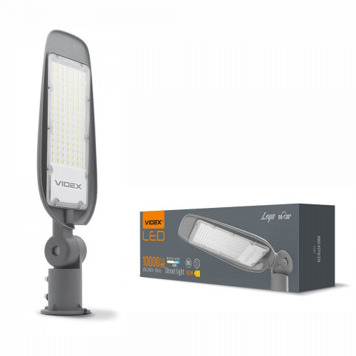 Ielu apgaismojums LED 100W 10000Lm 5000K VIDEX VLE-SLe14-1005 STREET-LED-LEYA (neitrāli balta gaisma)