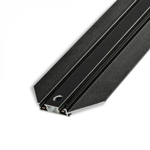 Magnetic busbar - built-in, DC 48V, 2m black, VIDEX VL-TRMS-FTR20B