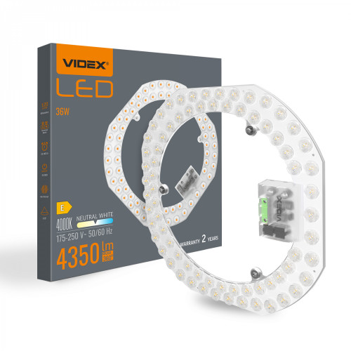 LED modulis 36W, 4350Lm 4000K, VIDEX IP20 (neitrāli balta gaisma), VIDEX VL-MLC-364