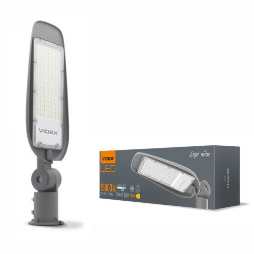 Ielu apgaismojums LED 150W 15000Lm 5000K VIDEX VLE-SLe14-1505 STREET-LED-LEYA (neitrāli balta gaisma)