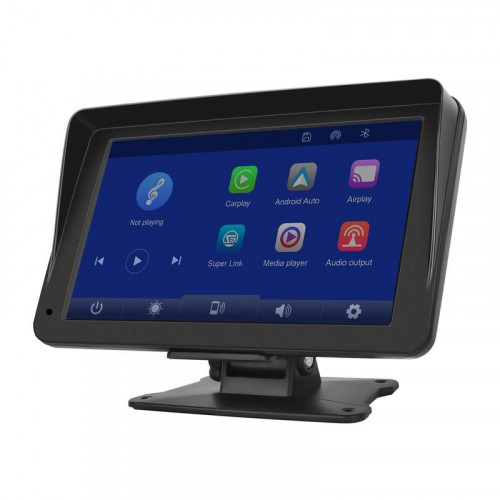 Monitor samochodowy 7.0" Podofo A3327 Carplay/Airplay/Android Auto, Bluetooth, Mirror Link