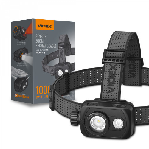 LED Headlamp VIDEX VLF-H047Z 1000Lm 5000K